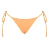 Fioletowy dół Bikini „Santorini” wiązany z boku