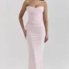 Giuliana Ballerina Różowa satynowa spódnica maxi Giuliana Ballerina Różowa satynowa spódnica maxi