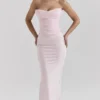 Giuliana Ballerina Różowa satynowa spódnica maxi Giuliana Ballerina Różowa satynowa spódnica maxi