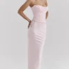 Giuliana Ballerina Różowa satynowa spódnica maxi Giuliana Ballerina Różowa satynowa spódnica maxi
