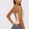 Gorset Cadie Vintage w kolorze kości słoniowej Gorset Cadie Vintage w kolorze kości słoniowej