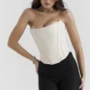 Gorset Genevieve Vintage z kremową koronką z tyłu Gorset Genevieve Vintage z kremową koronką z tyłu
