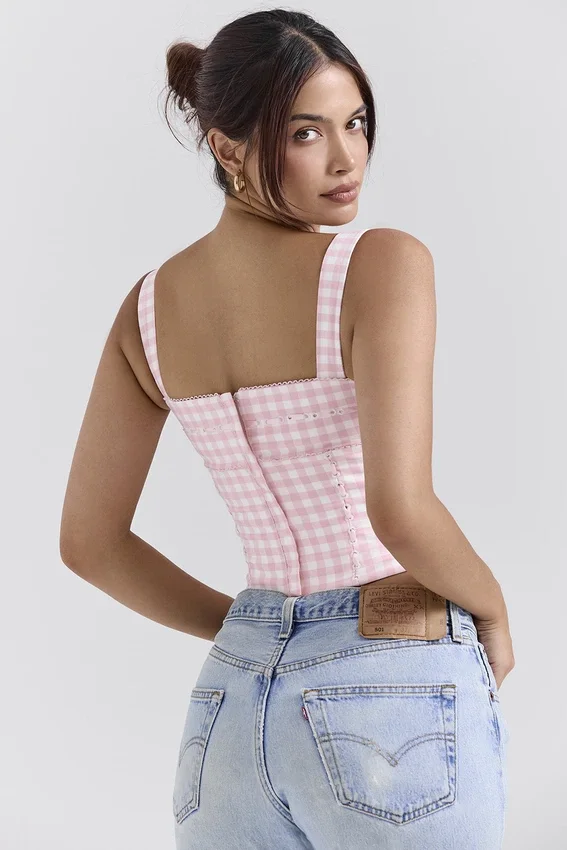 Gorset Lottie w kratkę Strawberry Shortcake Gorset Lottie w kratkę Strawberry Shortcake
