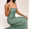 Gorset maxi z koronką Antonina Jade Gorset maxi z koronką Antonina Jade