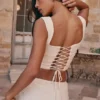 Gorset Una Vintage w kolorze kremowym Gorset Una Vintage w kolorze kremowym
