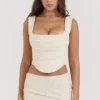 Gorset Una Vintage w kolorze kremowym Gorset Una Vintage w kolorze kremowym