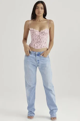 Gorsety z fiszbinami Mila Rose Lace