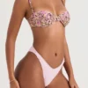 Górka bikini z fiszbinami Monaco Olive Floral Górka bikini z fiszbinami Monaco Olive Floral
