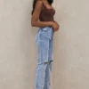 Jeansy Tate Blue Vintage Fit Antique Wash Jeansy Tate Blue Vintage Fit Antique Wash