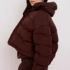 Kurtka puchowa Hero Chocolate Oversized C Shape