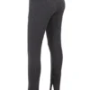 Legginsy Mitzi z ciemnoszarej dzianiny prążkowanej Legginsy Mitzi z ciemnoszarej dzianiny prążkowanej