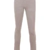 Legginsy z dzianiny prążkowanej Mitzi w kolorze taupe Legginsy z dzianiny prążkowanej Mitzi w kolorze taupe