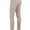 Legginsy z dzianiny prążkowanej Mitzi w kolorze taupe Legginsy z dzianiny prążkowanej Mitzi w kolorze taupe