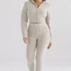 Legginsy z dzianiny prążkowanej Sydney Opal Legginsy z dzianiny prążkowanej Sydney Opal
