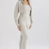 Legginsy z dzianiny prążkowanej Sydney Opal Legginsy z dzianiny prążkowanej Sydney Opal