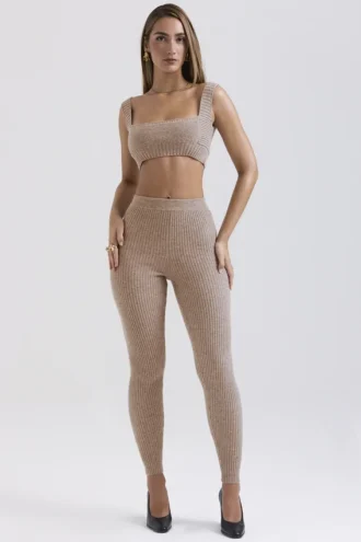 Legginsy z naturalnej wełny Rosmina Barley