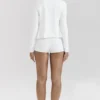 Letni kardigan z dzianiny Riva White Letni kardigan z dzianiny Riva White