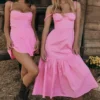 Lil French Pink Floaty Mini Spódnica