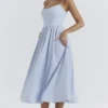 Lolita Soft Blue Gorsety Sukienka Letnia Lolita Soft Blue Gorsety Sukienka Letnia