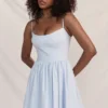 Lolita Soft Blue Gorsety Sukienka Letnia Lolita Soft Blue Gorsety Sukienka Letnia