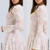 Mini sukienka Alice Vintage z kremowej koronki Mini sukienka Alice Vintage z kremowej koronki
