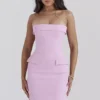 Mini sukienka bez ramiączek Naia w kolorze Cotton Candy Mini sukienka bez ramiączek Naia w kolorze Cotton Candy