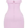 Mini sukienka bez ramiączek Naia w kolorze Cotton Candy Mini sukienka bez ramiączek Naia w kolorze Cotton Candy