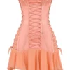 Mini sukienka bez ramiączek Sirena Sorbet Satin Mini sukienka bez ramiączek Sirena Sorbet Satin