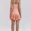 Mini sukienka bez ramiączek Sirena Sorbet Satin Mini sukienka bez ramiączek Sirena Sorbet Satin