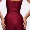 Mini sukienka Body Ruby Bandage Mini sukienka Body Ruby Bandage