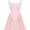 Mini sukienka Florianne z miękką brzoskwiniową kokardką Mini sukienka Florianne z miękką brzoskwiniową kokardką