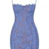 Mini sukienka Lala Lavender Lace Mini sukienka Lala Lavender Lace