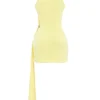 Mini sukienka Marla Lemon Halter Mini sukienka Marla Lemon Halter