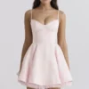 Mini sukienka Minimoiselle Ballerina z różowego tiulu Mini sukienka Minimoiselle Ballerina z różowego tiulu