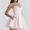 Mini sukienka Minimoiselle Ballerina z różowego tiulu Mini sukienka Minimoiselle Ballerina z różowego tiulu