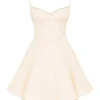 Mini sukienka Minimoiselle Vintage z kremowego tiulu