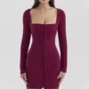 Mini sukienka Selene Berry Bodycon Mini sukienka Selene Berry Bodycon