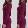 Mini sukienka Selene Berry Bodycon Mini sukienka Selene Berry Bodycon