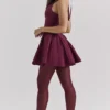 Mini sukienka Valentia w kolorze wina Mini sukienka Valentia w kolorze wina