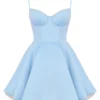 Mini sukienka z tiulu w kolorze niebieskim Cinderella marki Minimoiselle Mini sukienka z tiulu w kolorze niebieskim Cinderella marki Minimoiselle
