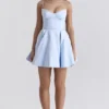 Mini sukienka z tiulu w kolorze niebieskim Cinderella marki Minimoiselle Mini sukienka z tiulu w kolorze niebieskim Cinderella marki Minimoiselle