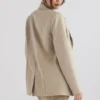 Oversize’owa marynarka Aline Mink