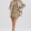 Oversize’owa marynarka Aline Mink