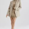 Oversize’owa marynarka Aline Mink