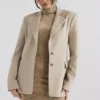 Oversize’owa marynarka Aline Mink