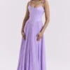 Pascha Orchid Butterfly Gorsety Sukienka Maxi Pascha Orchid Butterfly Gorsety Sukienka Maxi
