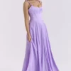 Pascha Orchid Butterfly Gorsety Sukienka Maxi Pascha Orchid Butterfly Gorsety Sukienka Maxi