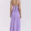 Pascha Orchid Butterfly Gorsety Sukienka Maxi Pascha Orchid Butterfly Gorsety Sukienka Maxi