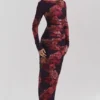 Romantyczna sukienka maxi w kwiaty Lanetta Romantyczna sukienka maxi w kwiaty Lanetta