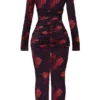Romantyczna sukienka maxi w kwiaty Lanetta Romantyczna sukienka maxi w kwiaty Lanetta